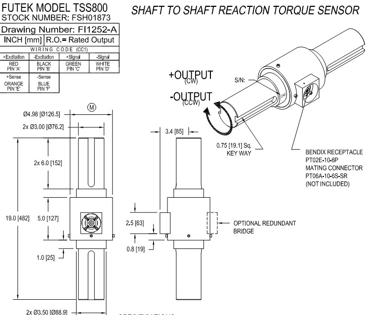TSS800扭矩傳感器 TSS800扭矩傳感器